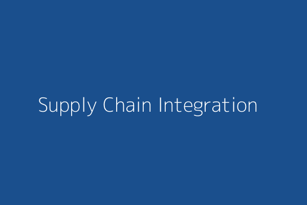 Supply Chain Integration