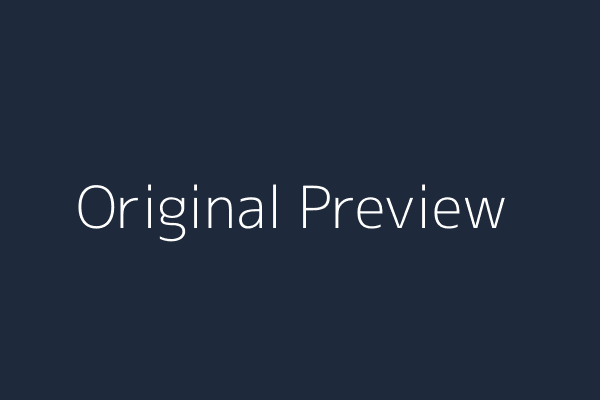 Original Preview