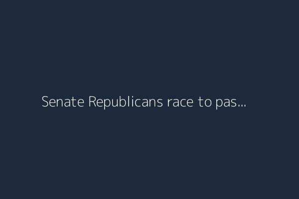 Senate Republicans race to pass Trump's policy bill. And, takeaways from NATO summit