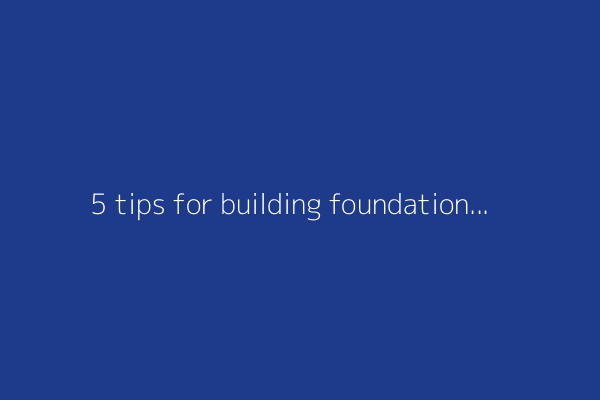 5 tips for building foundation models for AI