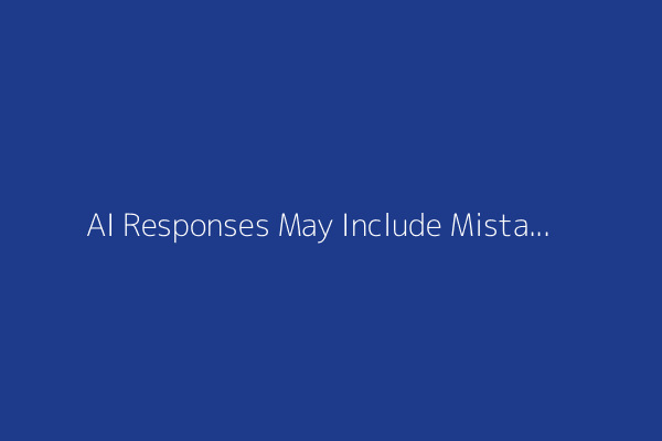 AI Responses May Include Mistakes