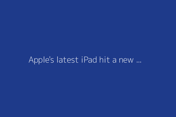 Apple's latest iPad hit a new low price at Walmart - and it's available in every color