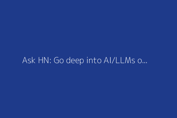 Ask HN: Go deep into AI/LLMs or just use them as tools?
