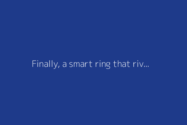 Finally, a smart ring that rivals my Oura 4 with no subscription fee