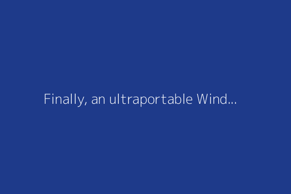 Finally, an ultraportable Windows laptop that gives my MacBook Air serious competition