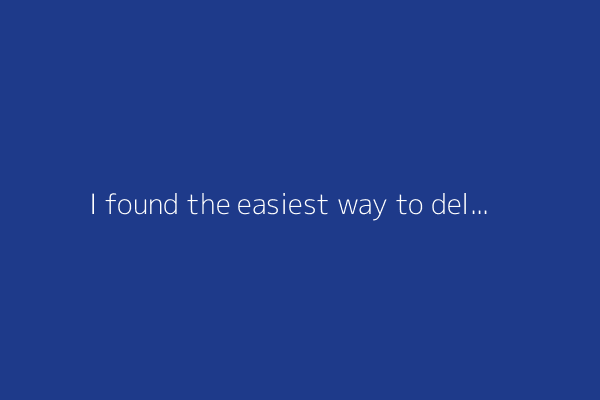 I found the easiest way to delete myself from the internet (and you shouldn't wait to use it, too)