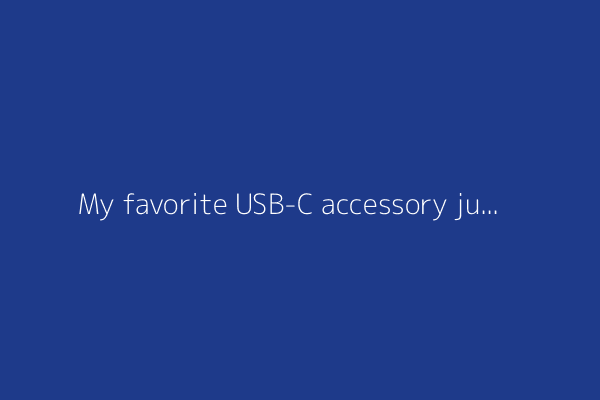 My favorite USB-C accessory just got even better with a built-in power meter - and it's only $20