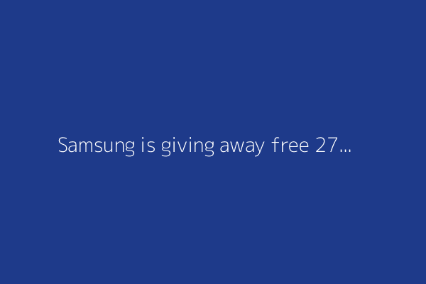 Samsung is giving away free 27-inch Odyssey G55C monitors - here's how to qualify
