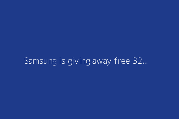 Samsung is giving away free 32-inch smart monitors, here's how to qualify