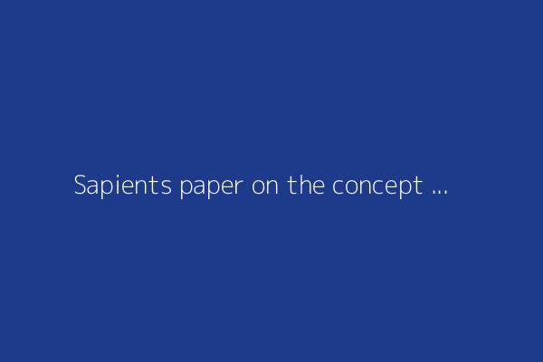 Sapients paper on the concept of Hierarchical Reasoning Model