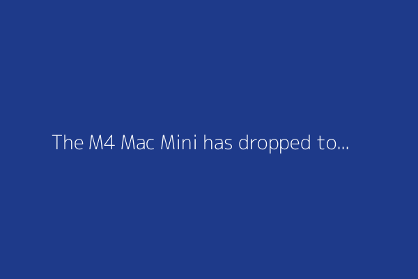 The M4 Mac Mini has dropped to its lowest price yet at Amazon - get it while the deal lasts