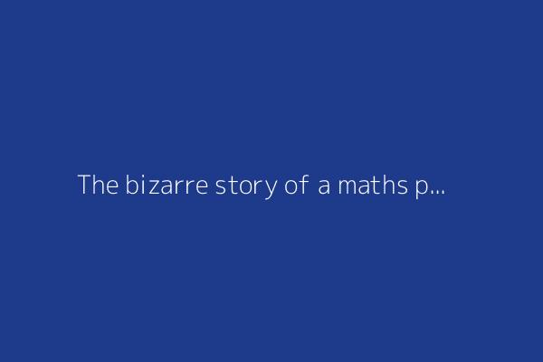 The bizarre story of a maths proof that is only true in Japan