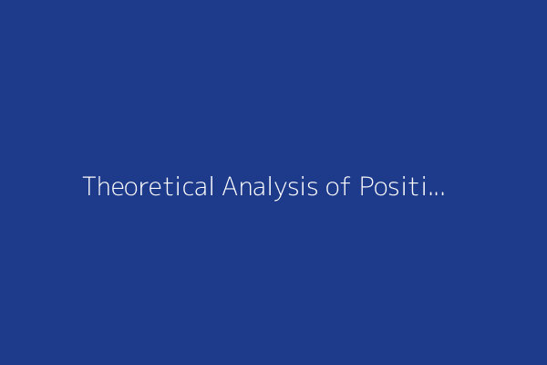 Theoretical Analysis of Positional Encodings in Transformer Models