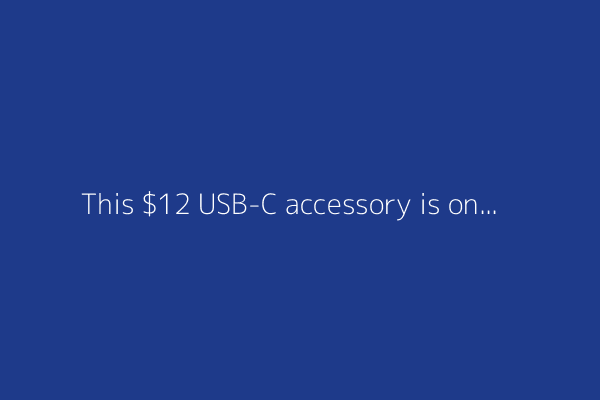 This $12 USB-C accessory is one of the best investments I've made for my electronics