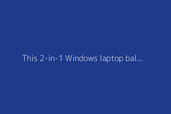 This 2-in-1 Windows laptop balances work and play better than most models I've tested