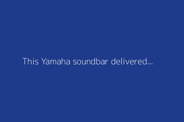 This Yamaha soundbar delivered me the audio quality of speakers twice the price