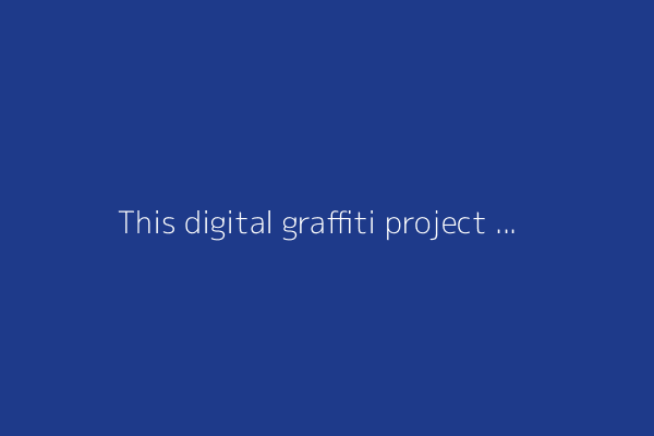 This digital graffiti project is making the internet fun again, pixel by pixel - see for yourself
