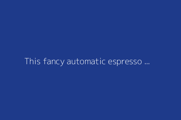 This fancy automatic espresso machine made me drop my Dunkin' habit - and it's on sale