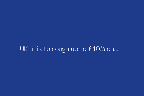 UK unis to cough up to £10M on Java to keep Oracle off their backs
