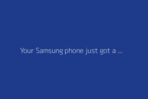 Your Samsung phone just got a big security upgrade for free (these models included)