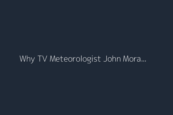 Why TV Meteorologist John Morales’s Hurricane Plea Went Viral