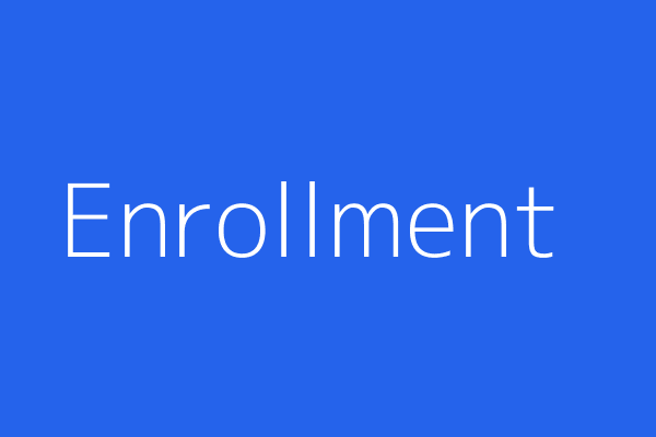 Enrollment