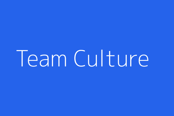 CheckMet Team Culture