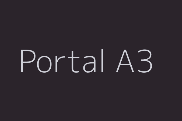 A3 Portal