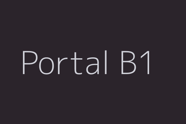 B1 Portal