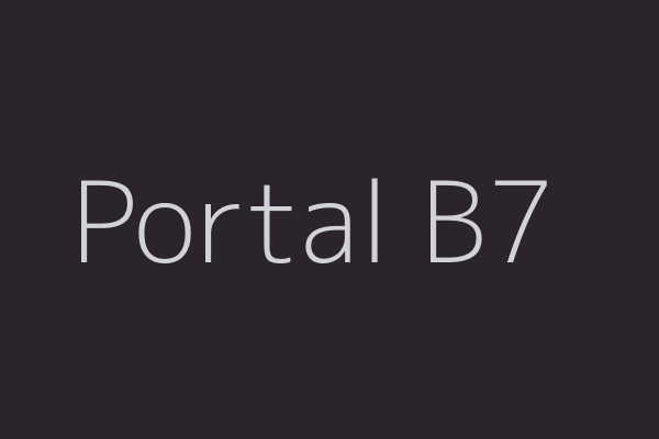 B7 Portal