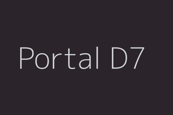 D7 Portal