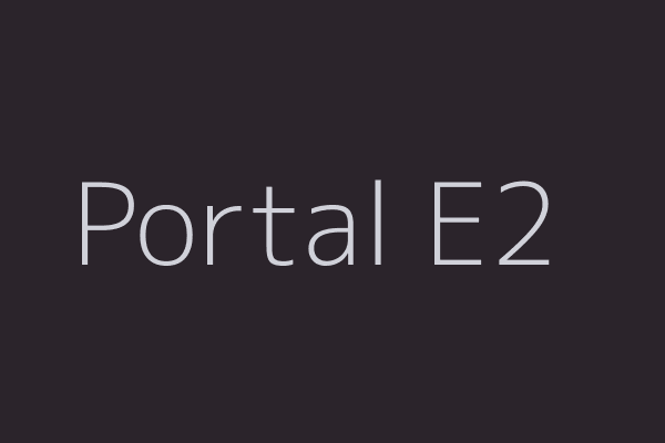 E2 Portal