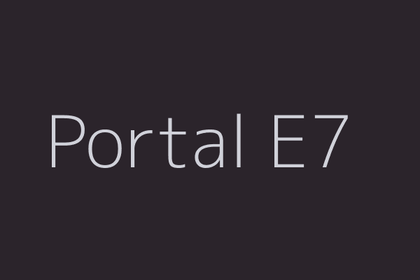 E7 Portal