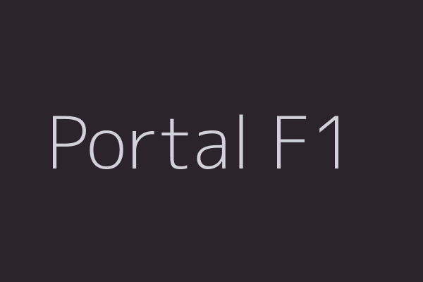 F1 Portal