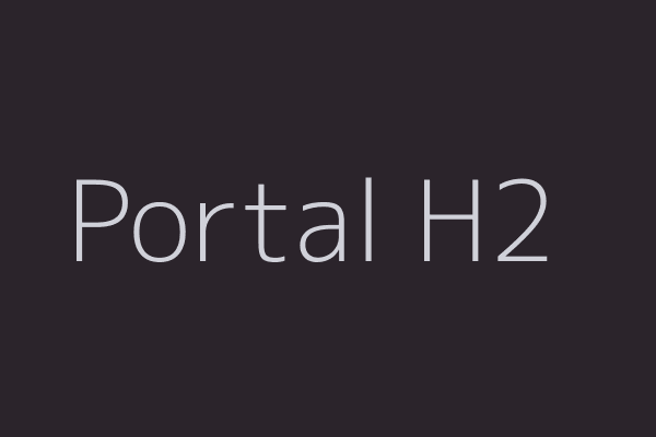 H2 Portal