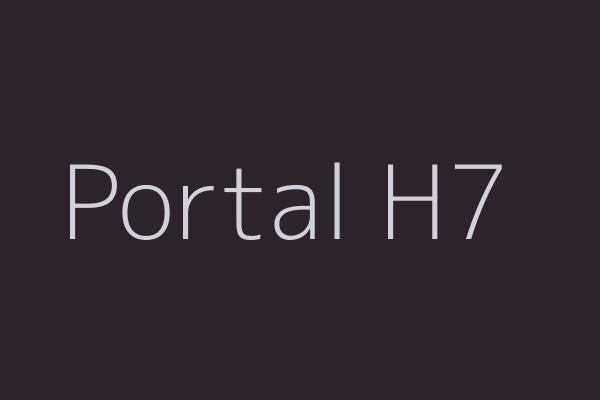 H7 Portal