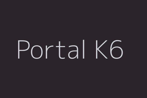K6 Portal