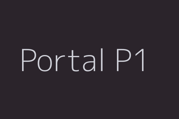 P1 Portal
