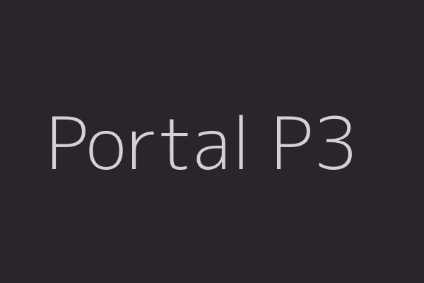 P3 Portal