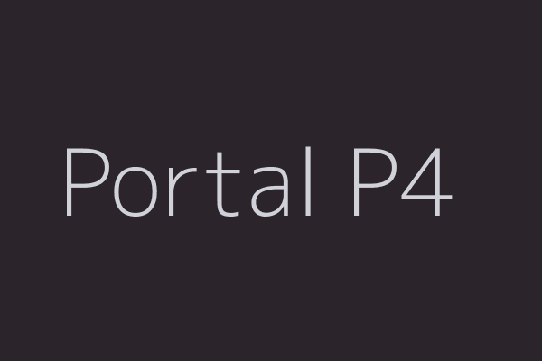 P4 Portal