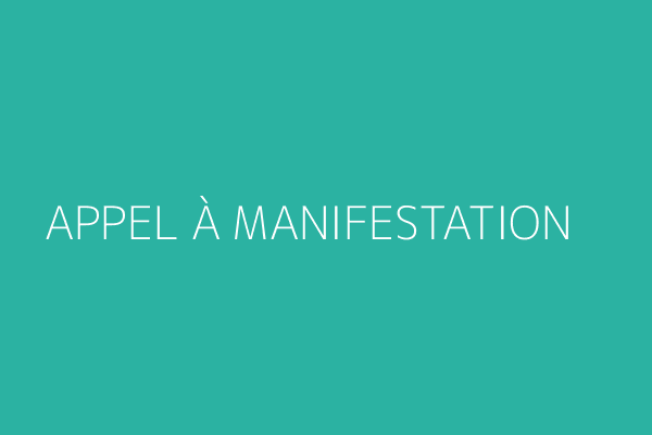 APPEL À MANIFESTATION D'INTÊRET