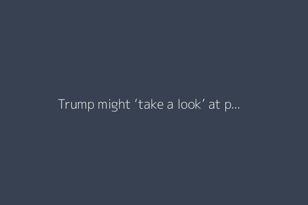 Trump might ‘take a look’ at possible Elon Musk deportation