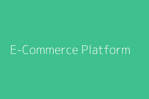 E-Commerce Platform