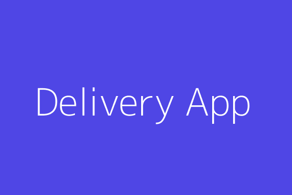 Food Delivery App