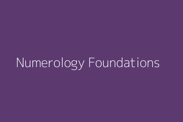 Pythagorean & Chaldean Numerology Foundations