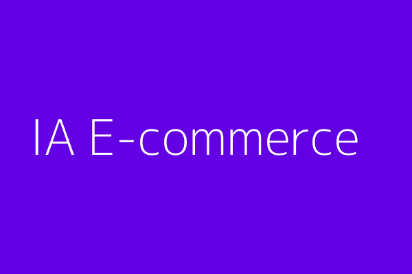 IA en el E-commerce