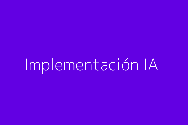Implementación de IA Generativa