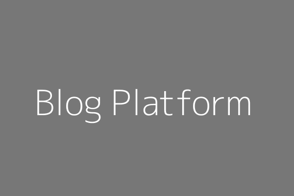 Blog Platform