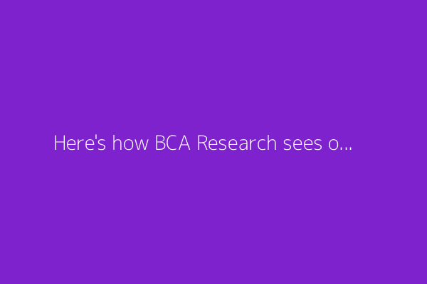 Here's how BCA Research sees oil prices evolving amid the Israel-Iran conflict