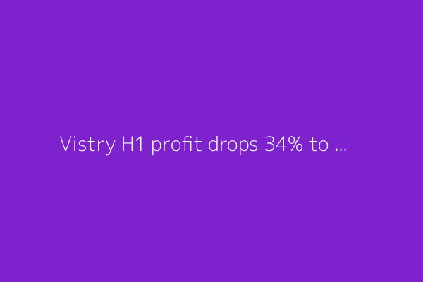 Vistry H1 profit drops 34% to £80 mln as completions and orders decline